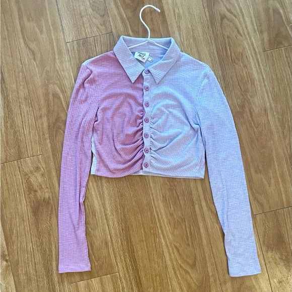 Princess Polly Ruched Button-Up - Picture 5 of 11